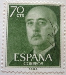 Sellos del Mundo : Europa : Espa�a : general franco