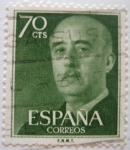 Sellos del Mundo : Europa : Espa�a : general franco