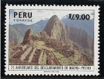 Sellos de America - Per� -  Santuario histórico de Machu Picchu