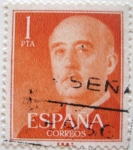 Sellos del Mundo : Europa : Espa�a : general franco