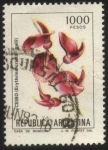 Stamps America - Argentina -  Flor de Ceibo. Erythrina crista - galli. 