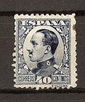 Sellos de Europa - Espaa -  Tipo Vaquer de Perfil / Alfonso XIII