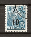 Stamps Germany -  Plan Quinquenal - Sobrecargados.