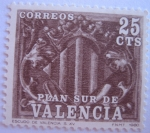 Sellos de Europa - Espa�a -  escudo de valencia