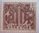 Sellos del Mundo : Europa : Espa�a : escudo de valencia