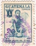 Stamps Guatemala -  Balon de Oro Mario Camposeco