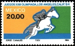 Sellos del Mundo : America : Mexico : Olimpiadas de los Angeles