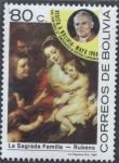 Stamps Bolivia -  Visita de S.S. el Papa Juan Pablo II a Bolivia