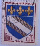 Sellos de Europa - Francia -  escudos