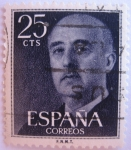 Sellos del Mundo : Europa : Espa�a : general franco