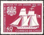 Stamps Chile -  SESQUICENTENARIO DE LA TOMA DE VALDIVIA POR LORD COCHRANE