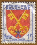 Stamps France -  Escudo de Armas -CONTAT VENAISSIN