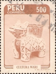 Stamps : America : Peru :  Cultura Wari.