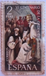 Stamps Spain -  VI centenario de la orden de san jeronimo