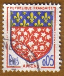 Sellos de Europa - Francia -  Escudo de Armas -AMIEN