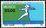 Stamps Mexico -  Olimpiada de los Angeles