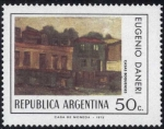 Sellos de America - Argentina -  Pintura - Casas Boquenses