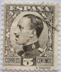 Sellos de Europa - Espa�a -  alfonso XIII.tipo vaquer de perfil