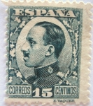 Sellos de Europa - Espa�a -  alfonso XIII.tipo vaquer de perfil