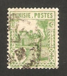 Stamps Tunisia -  llevando agua