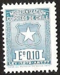 Stamps Chile -  MODERNIZACION CORREOS DE CHILE