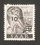 Stamps Europe - Germany -  Saar - Picapedrero