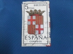 Sellos de Europa - Espaa -  Escudos de Capitales de Provincias de España.-BARCELONA