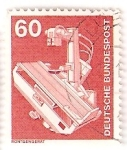 Stamps : Europe : Germany :  Maquina de rayos X