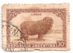 Stamps : America : Argentina :  Lanas