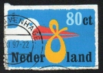 Stamps Netherlands -  Cigüeña