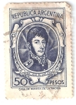 Stamps Argentina -  Gral Jose de San Martin