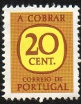 Sellos de Europa - Portugal -  A cobrar