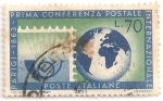 Stamps : Europe : Italy :  Primera Conferencia Postal Internacional