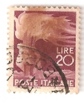 Stamps Italy -  antorcha