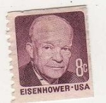 Sellos de America - Estados Unidos -  Eisenhower