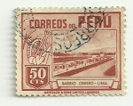 Stamps America - Peru -  Barrio Obrero - Lima