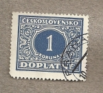 Stamps Czechoslovakia -  Número