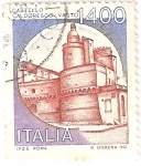 Sellos de Europa - Italia -  Castillos de Italia