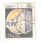 Stamps Italy -  Castillos de Italia