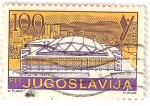 Stamps Yugoslavia -  Centro de Exposiciones - Zagreb