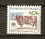 Stamps Czechoslovakia -  Exposicion Agricola Nacional.