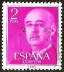 Sellos de Europa - Espaa -  GENERAL FRANCISCO FRANCO