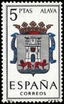 Stamps Spain -  Escudos