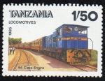 Stamps Tanzania -  Locomotoras