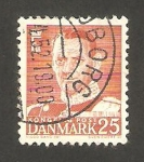 Stamps Denmark -  rey frederic IX