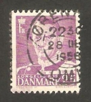 Stamps Denmark -  rey frederic IX