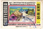 Stamps Guatemala -  Bicentenario de la Nueva Guatemala de la Asuncion