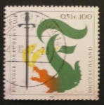 Stamps Germany -  further drachenstich