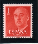 Sellos de Europa - Espaa -  1955-56 General Franco Edifil 1153