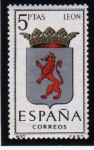 Sellos del Mundo : Europa : Espaa : 1964 Leon Edifil 1553